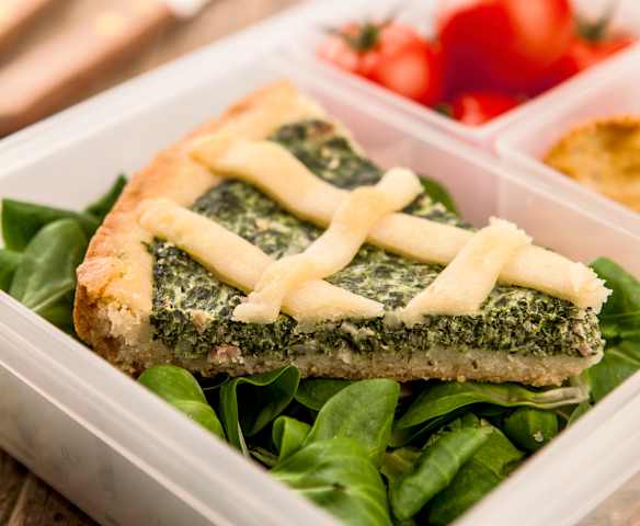 Crostata salata di spinaci Crostata salata di spinaci