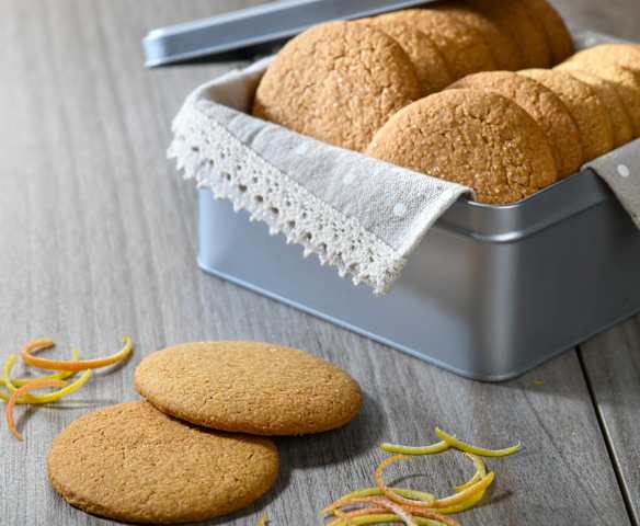 Biscotti integrali arancia e limone