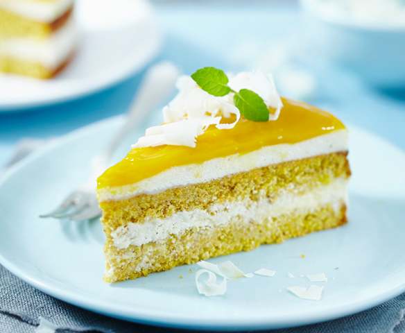 Mango-Möhren-Torte