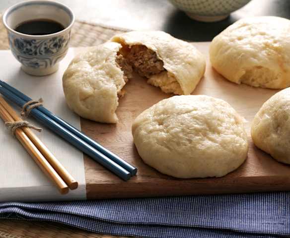 Petits pains au porc (nikumans)