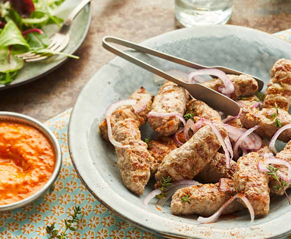 Cevapcici (saucisses grillées croates)