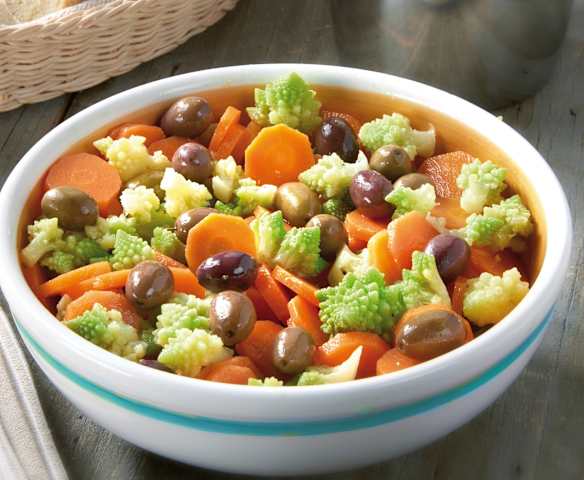 Contorno di verdure di stagione al Varoma