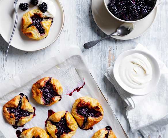 Blackberry jam tarts