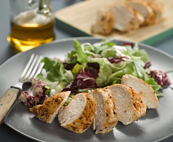 Jemná kuřecí prsa à la sous-vide