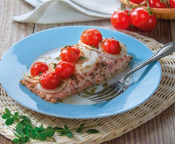 Salmone al cartoccio
