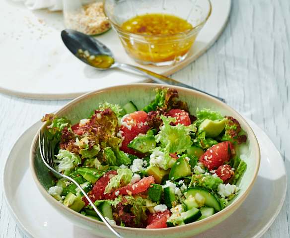 Grapefruit-Avocado-Salat