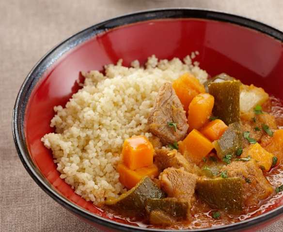 Cușcuș cu miel și legume