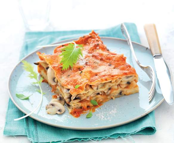 Lasagne champignons-fromage