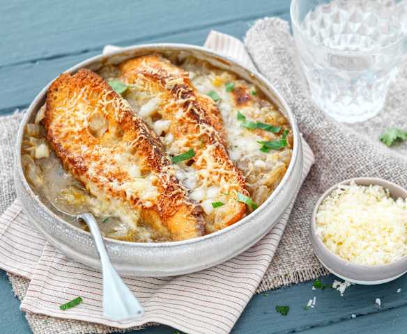 Soupe à l'oignon (recette momentanément indisponible)