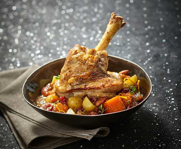 Souris d'agneau à l'orange et aux épices