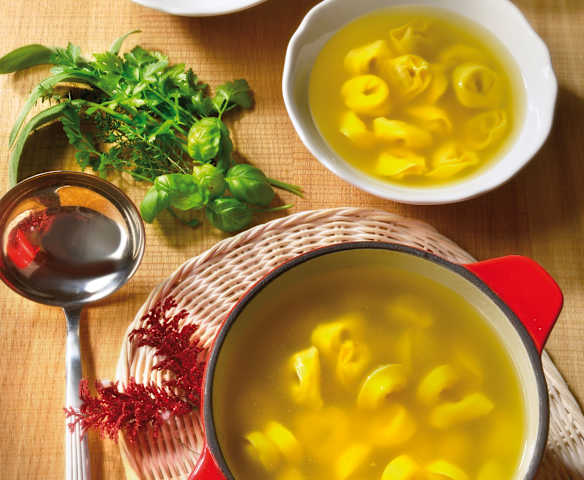 Tortellini in brodo vegetariani