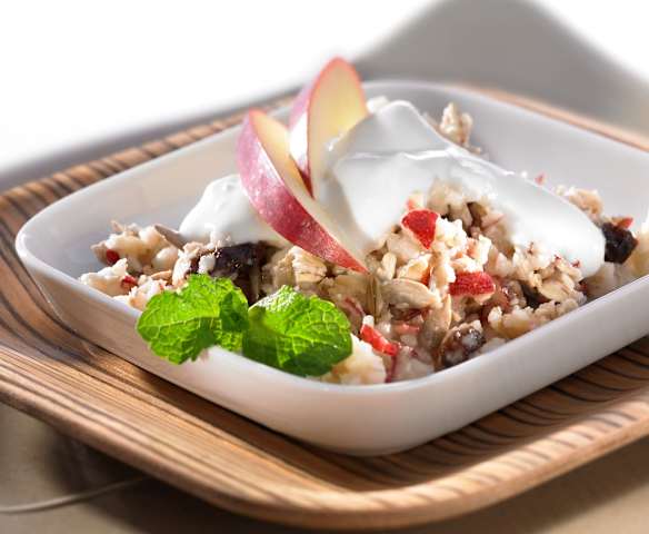 Apfel-Joghurt-Müsli