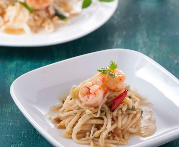 油蔥醬炒米苔目