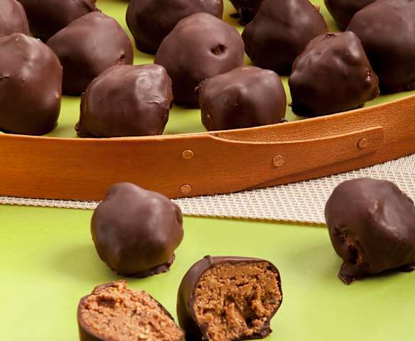 Bombons de avelã e amêndoa