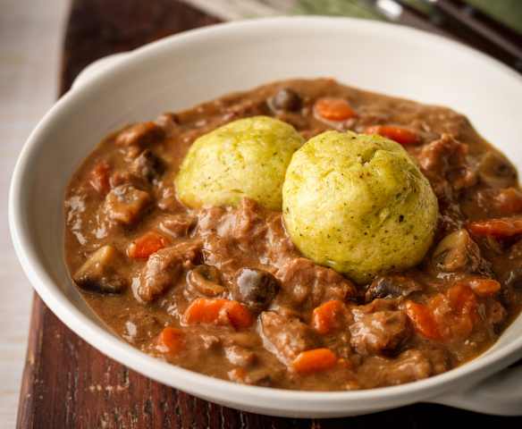 Beef, Ale and Dumpling Stew