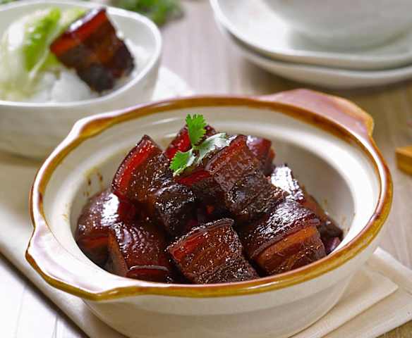 Braised pork belly