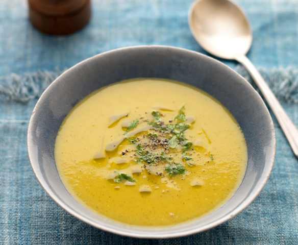 Sweet Potato and Courgette Soup