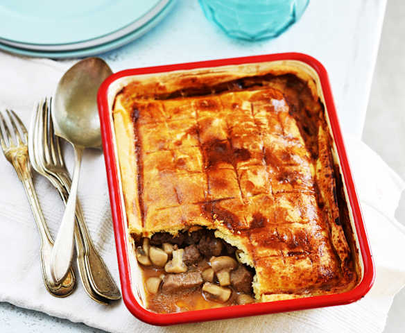 Beef and ale pie