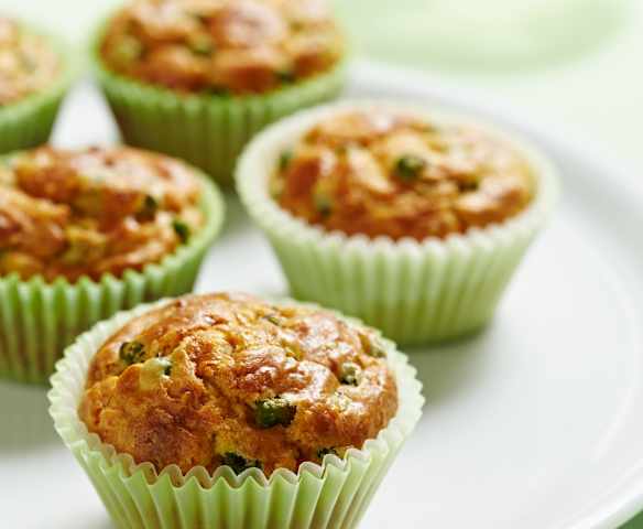 Vegetable Cheese Muffins Vegetable Cheese Muffins
