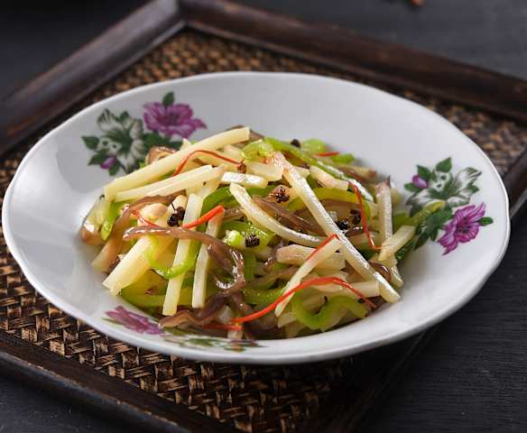 脆炒椒麻土豆丝