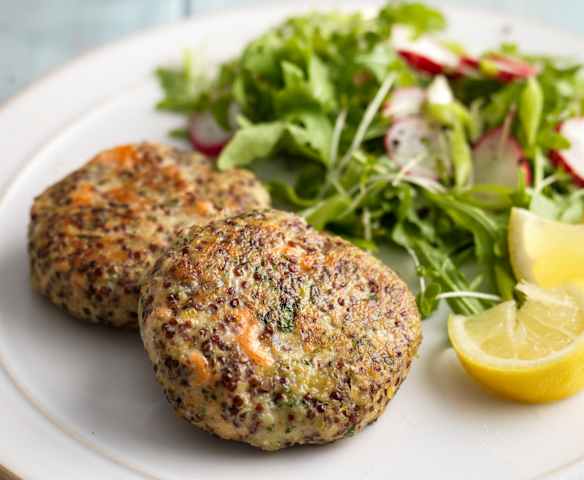 Quinoa Salmon Patties