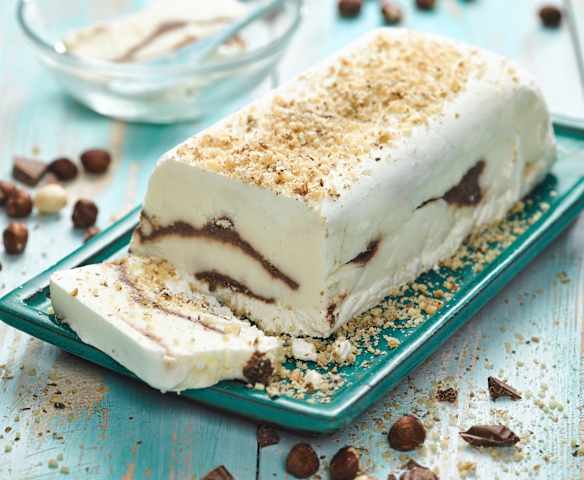 Ořechové semifreddo