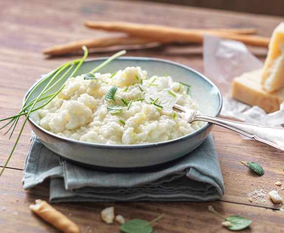 Risotto au chou-fleur