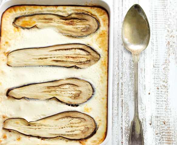 Lasagne di melanzane e tacchino