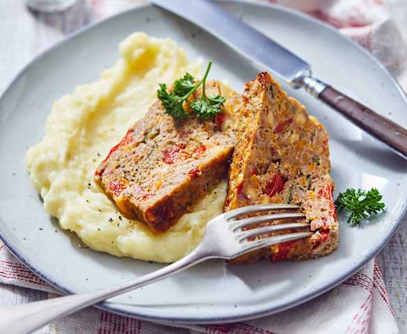 Kunterbunter Hackbraten