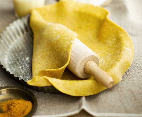 Pâte brisée au curry XL