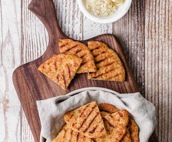 Soft and Cheesy Pita Bread