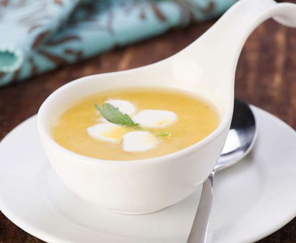 Linsen-Orangen-Suppe