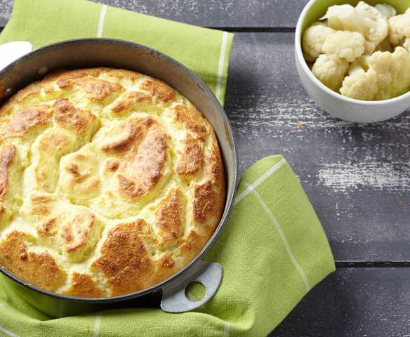 Chou-fleur en soufflé