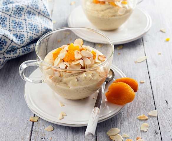 Pudin de sémola y almendra