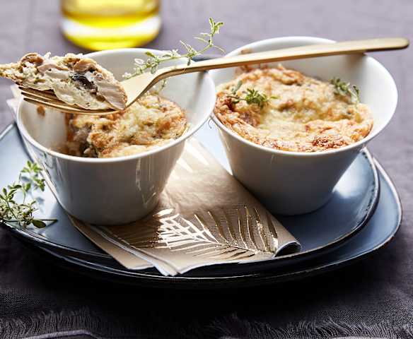 Gratin de champignons