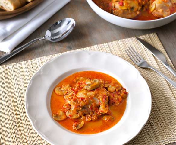 Pollo al chilindrón