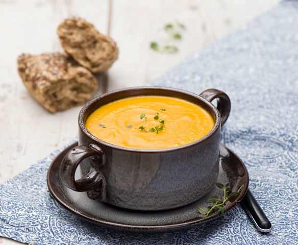 Mercimek ve Zencefilli Havuç Çorbası