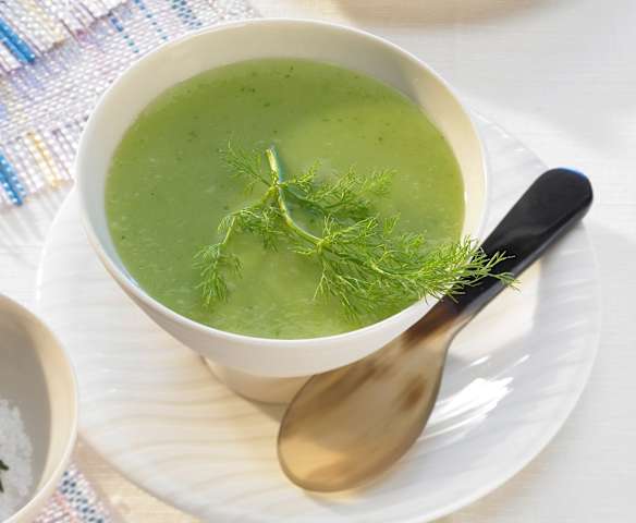 Erbsen-Fenchel-Suppe