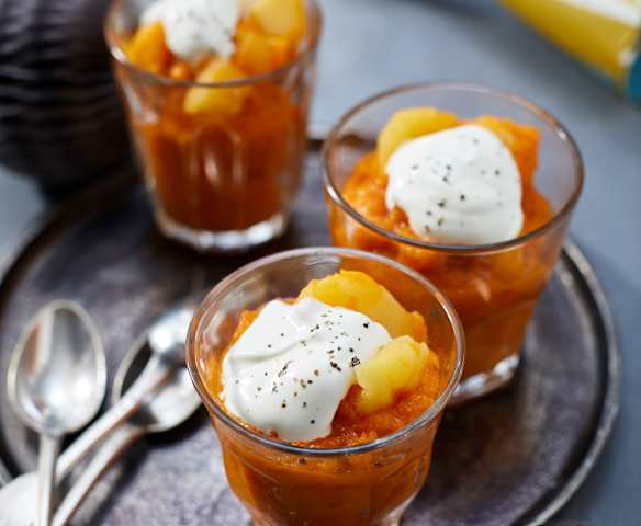 Kartoffeln in scharfer Tomatensauce