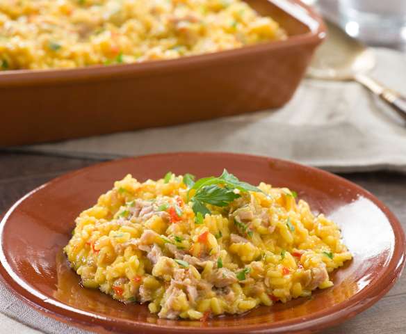 Arroz con atún Arroz con atún