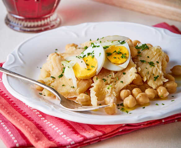 Garbanzos con Bacalao