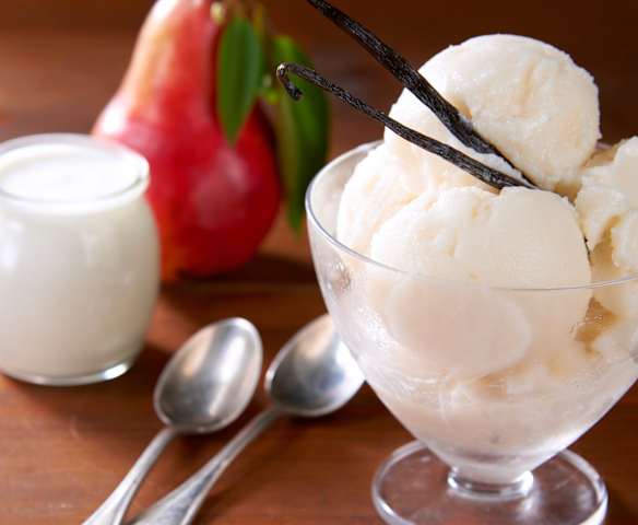 Gelato veloce alla pera