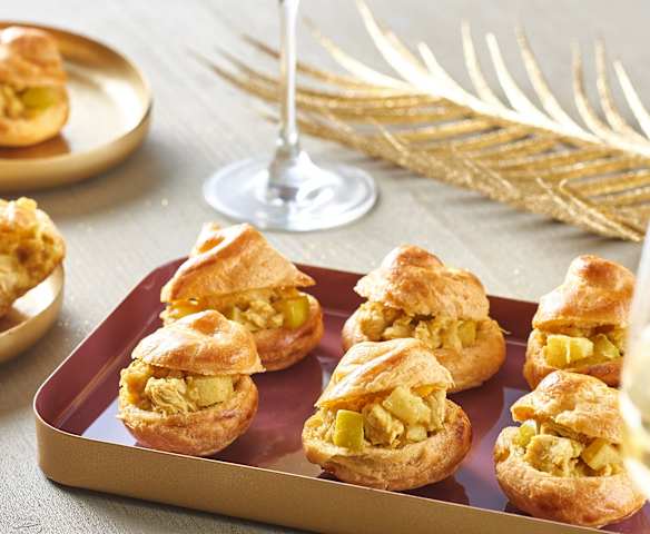 Petits choux à l'indienne