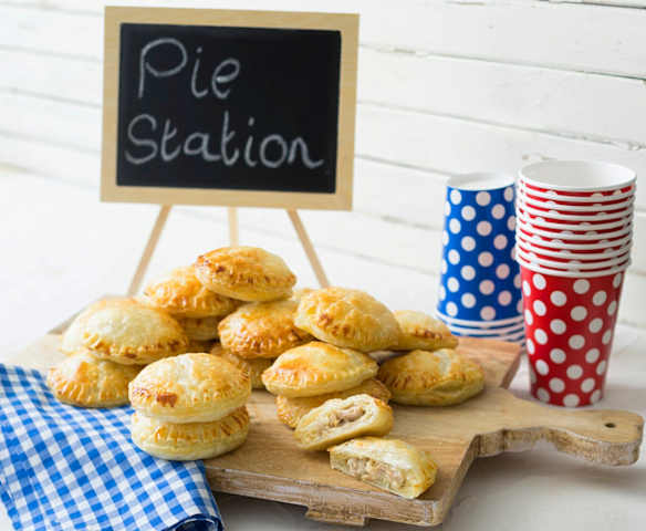 Mini chicken pies