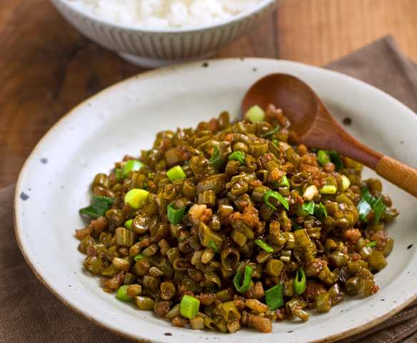 肉末酸豆角 肉末酸豆角