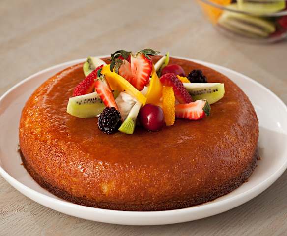 Savarin rápido al ron