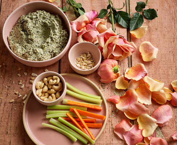 Dip de espinafres e alcachofra