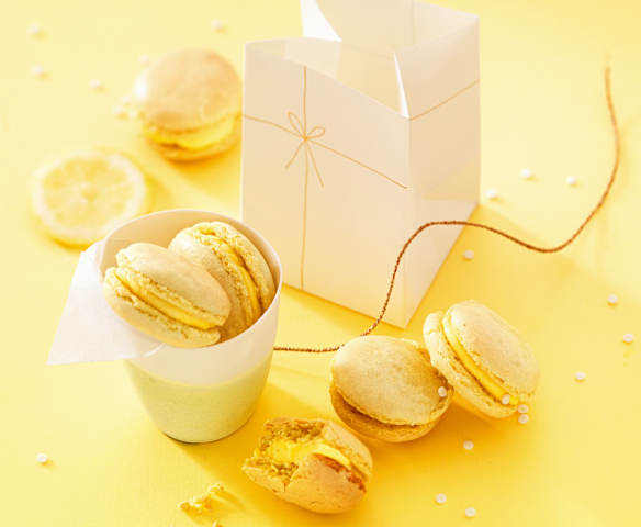 Macarons au citron