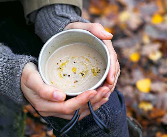 Velouté de châtaignes et céleri