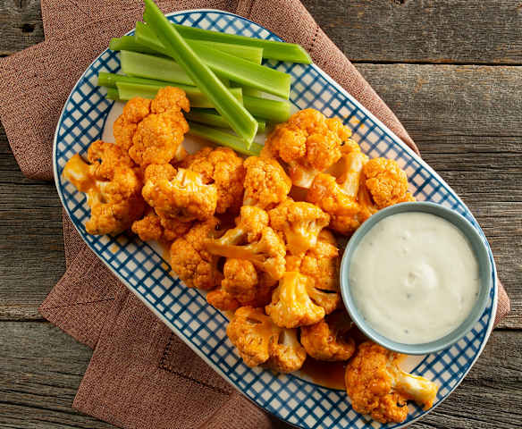 Buffalo Cauliflower Bites
